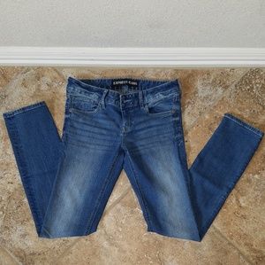Express Stella Low Rise Skinny Jeans